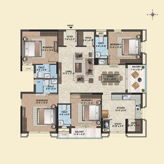 VARDAAN Flats for Sale in Mint Chennai